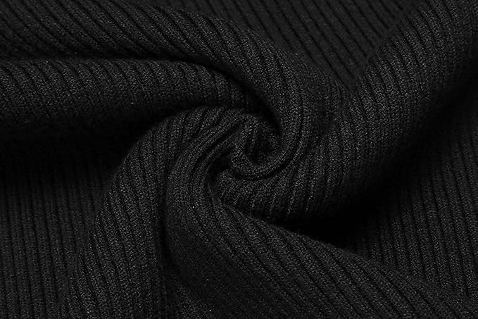 Spark Stylez Men's Cotton Turtle Neck Sweater black